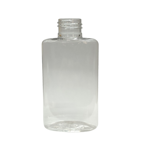 Botella Pet 75 cc. Boca 240 ovalada destapada