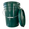 Balde Verde 20 Lts estándar con tapa