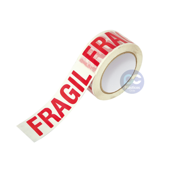 Cinta de Embalaje Adhesiva Frágil 40 Mts - Imagen 3