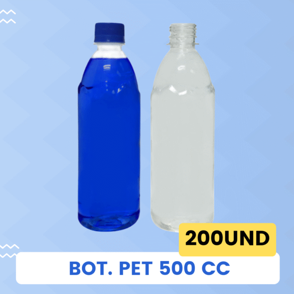 Botella PET Montaña 500 CC Pack 200 Und